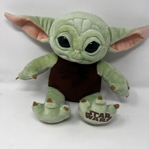 Build A Bear Workshop  Baby Yoda Grogu 14" Cute Stuffed Plush Toy Star Wars